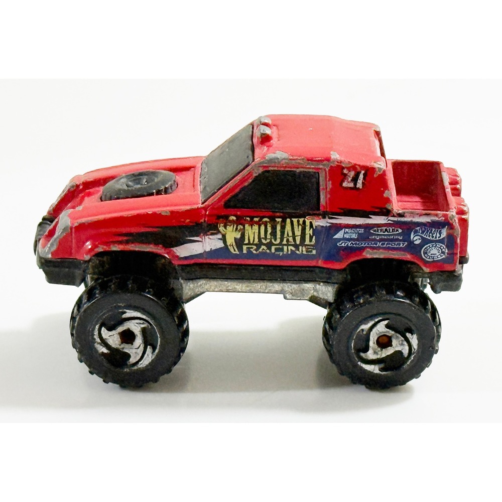 Hot Wheels Mojave Racing Truck Kids 1:64 Red‎ Vintage 1984 Monster Truck 4x4